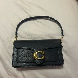 Coach Tabby 26 in black and brass